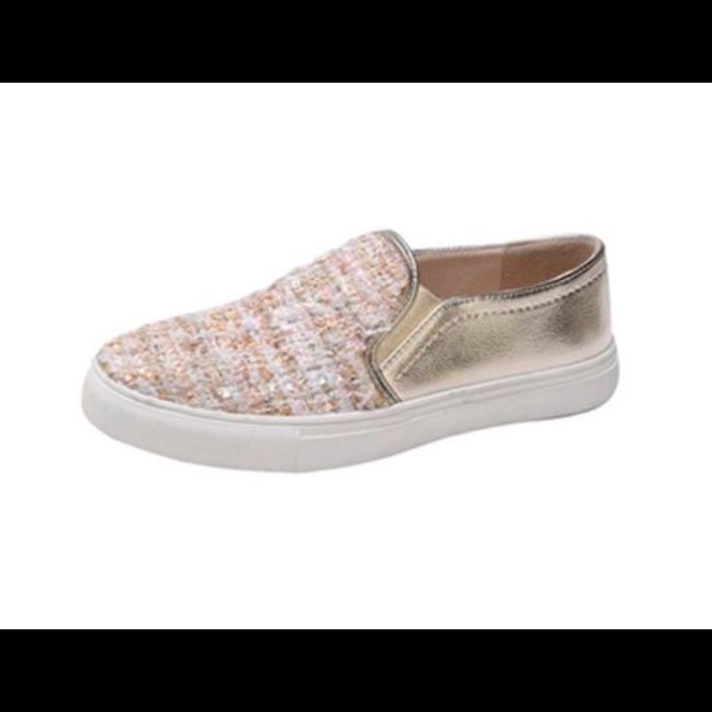 Gold slide on flats